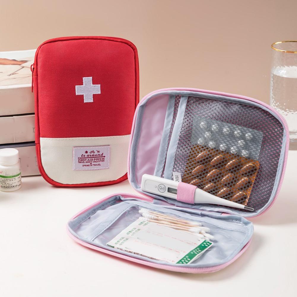 Portable Travel Medicine Bag P - First Aid Bag Kit ulasan dan harga