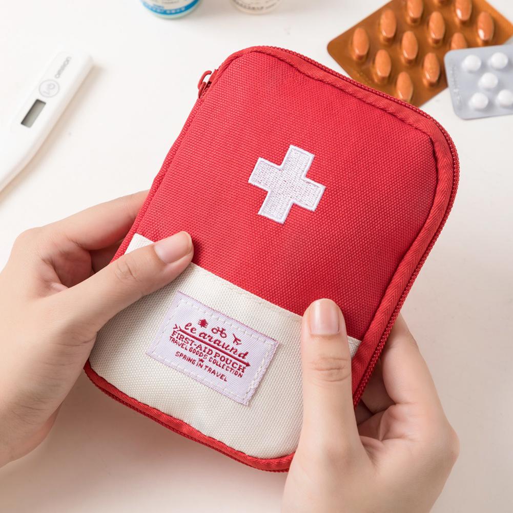 Portable Travel Medicine Bag P - First Aid Bag Kit ulasan dan harga