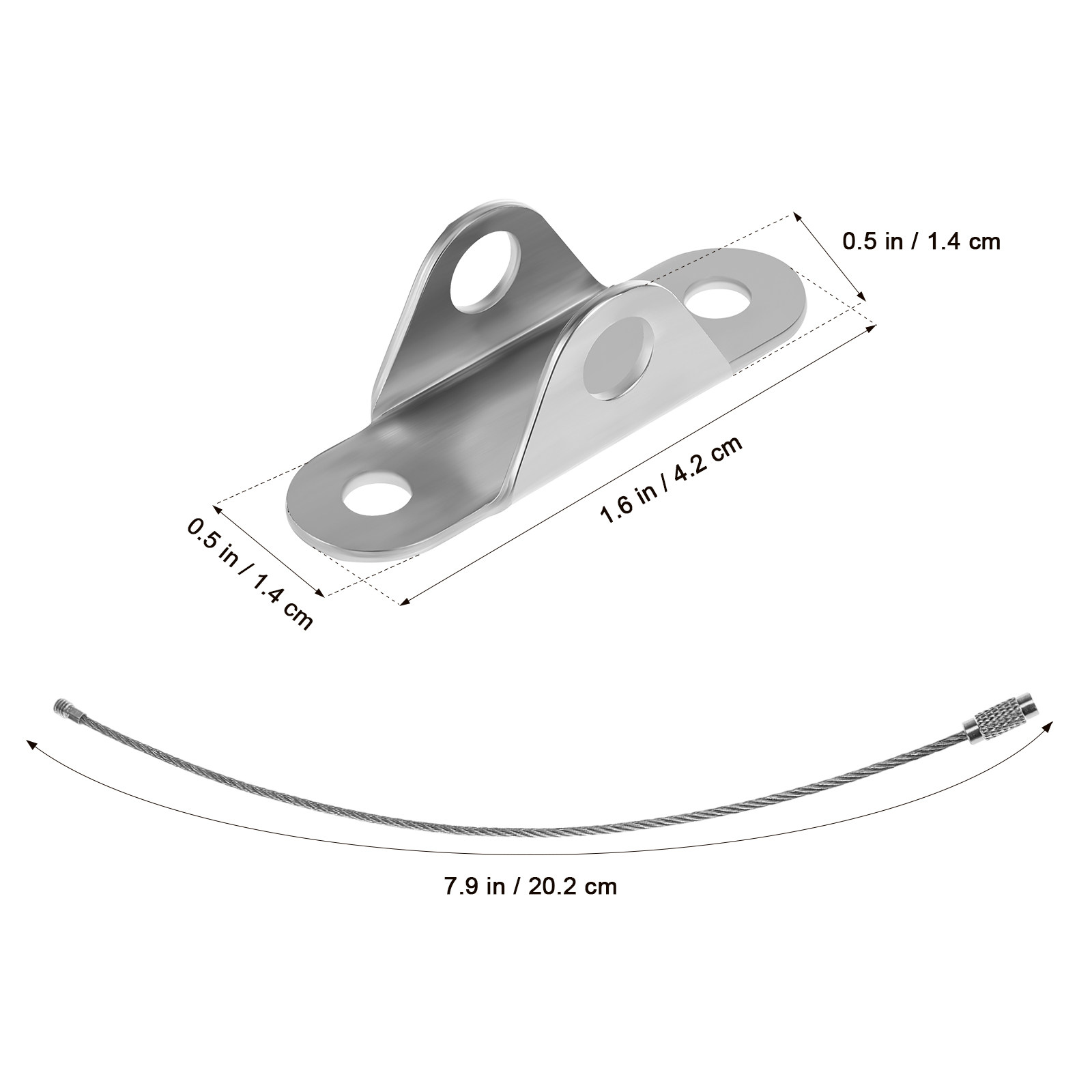 6Sets Furniture Wall Anchors A - Earthquake Anchor Strap ulasan dan harga