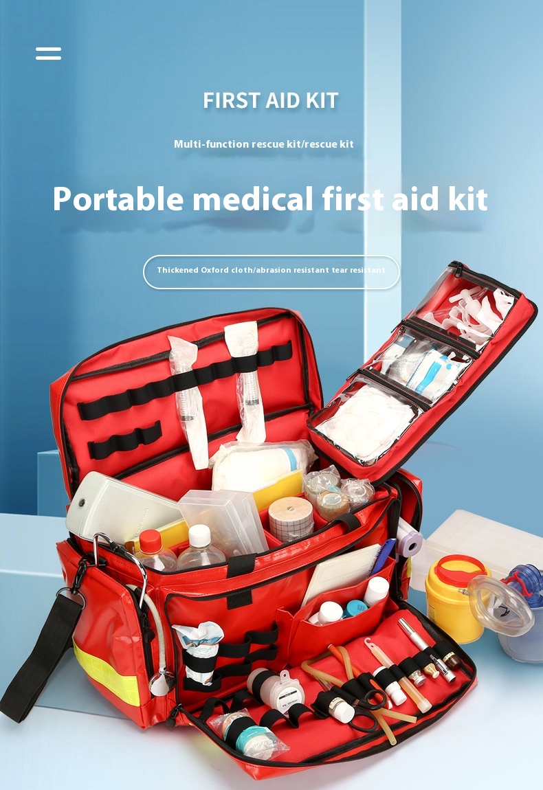 PVC First Aid Medical Kit, Wat - First Aid Bag Kit ulasan dan harga