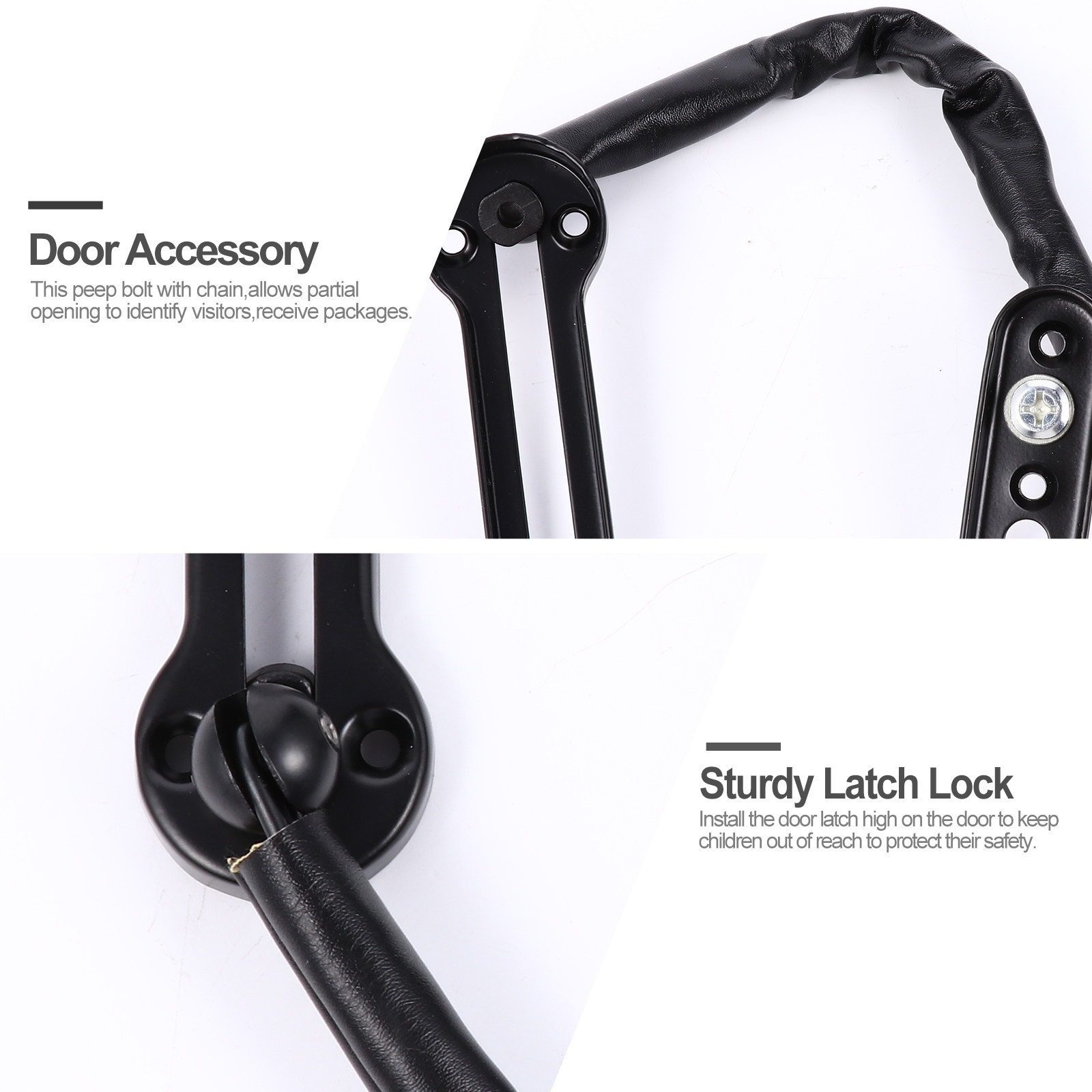 2 pcs Anti-theft Door Chain Lo - Security Chain Door ulasan dan harga