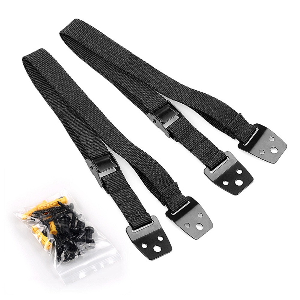 2Pcs Secure Nylon Furniture An - Earthquake Anchor Strap ulasan dan harga